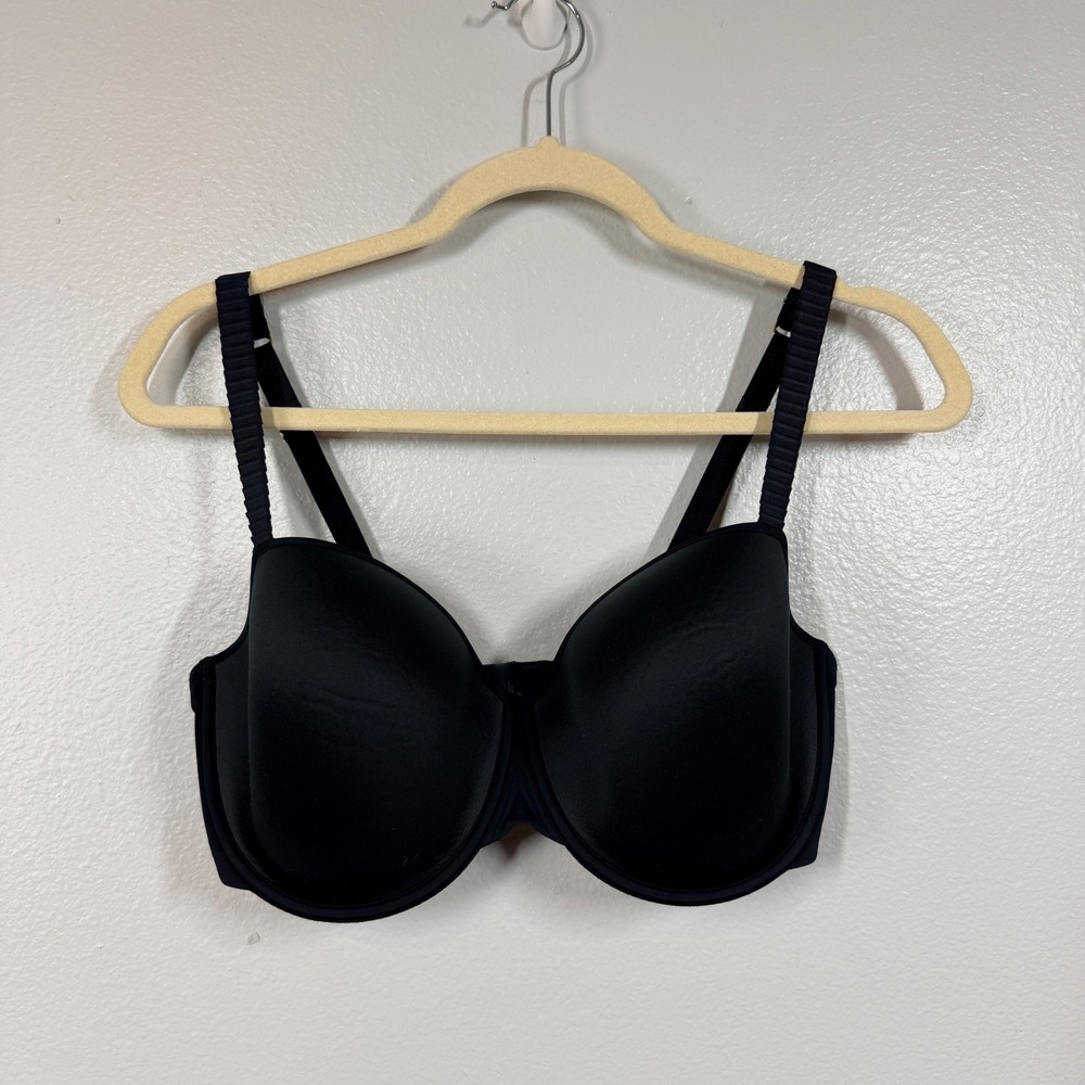 ThirdLove Bra Women's 36F Black 24/7 Classic T-Shirt Bra Underwire EUC